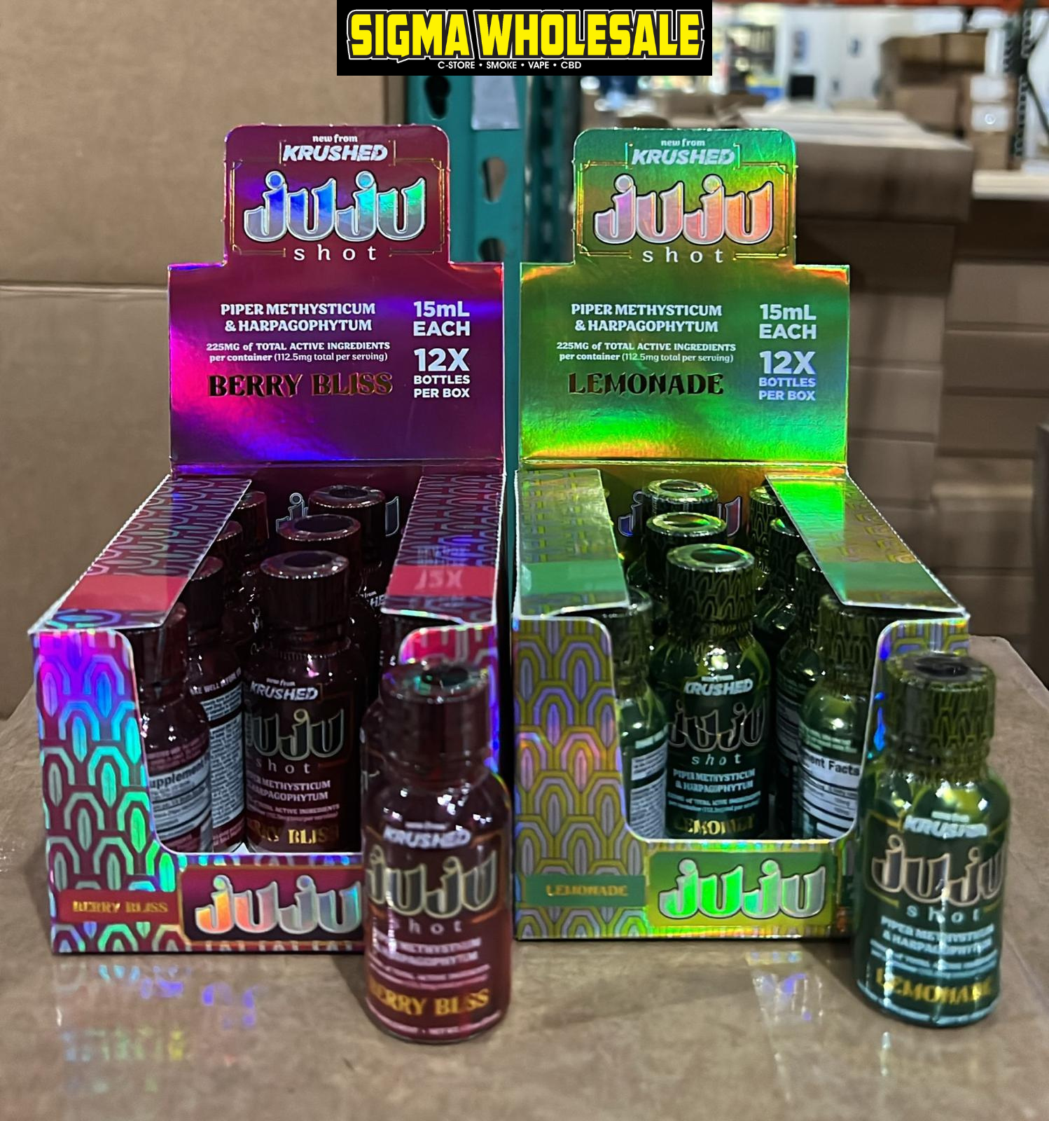 KRUSHED JUJU KAVA SHOTS 15ML/PC 12/CT BOX - Buy Wholesale