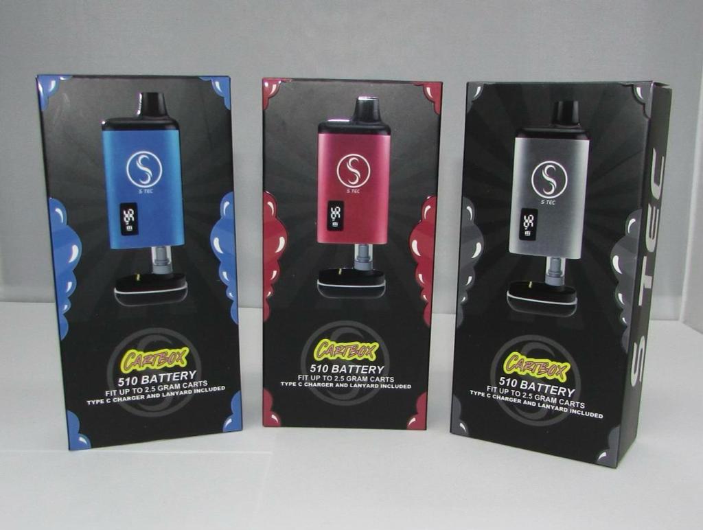 S TEC 510 BATTERY - FIT UPTO 2.5 G CARTRIDGE - Buy Wholesale